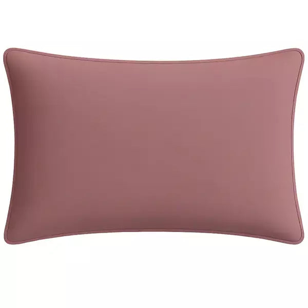 Plum Bliss Premium Queen Glace Cotton 300 TC Flat Bedsheet Set