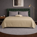 Earthly Bliss 100% Organic Cotton Luxury Percale Weave Co-ord Queen Size Bedsheet Set